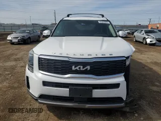 2022 Kia Telluride S with VIN 5XYP6DHC1NG324448, listed as a Copart auction lot 47869965 with 55,138 mi miles and Salvage Title. Bid and sale history available at DreamBid. Image 5.