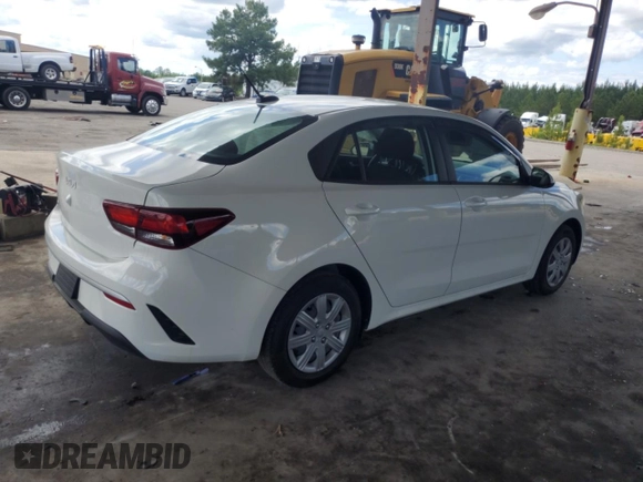 2023 Kia Rio S with VIN 3KPA24AD9PE596461, listed as a Copart auction lot 55307834 with 2,330 mi miles and Salvage Title. Bid and sale history available at carsss.com. Image 3.