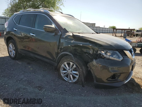 2016 Nissan Rogue SV z VIN JN8AT2MV0GW143412, wystawiony jako Copart lot #48769975 z przebiegiem 105 508 mil mil oraz Szkoda całkowita • Salvage title. Historia ofert i sprzedaży dostępna na DreamBid. Obrazek 4.