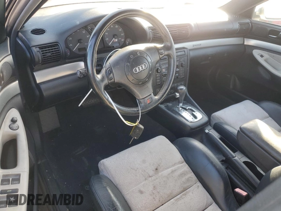 2001 Audi S4 with VIN WAURD68D31A020659, listed as a Copart auction lot 88546765 with 182,043 mi miles and Clean Title. Bid and sale history available at carsss.com. Image 8.