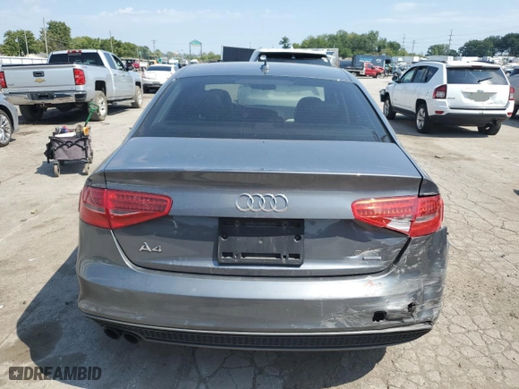 2014 Audi A4 Premium with VIN WAUDFAFL5EN029993, listed as a Copart auction lot 69077094 with 134,590 mi miles and Salvage Title. Bid and sale history available at carsss.com. Image 6.