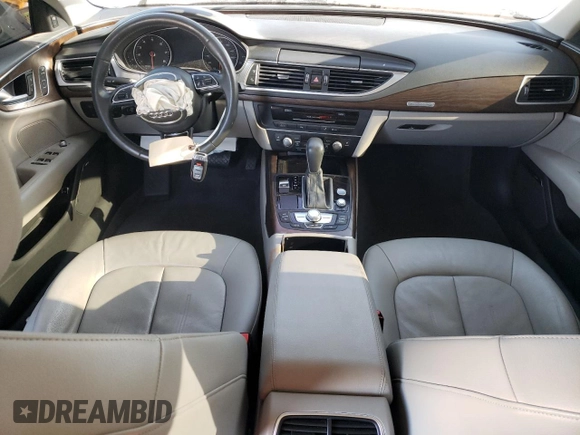 2016 Audi A7 3.0 Premium Plus with VIN WAUWGAFCXGN050489, listed as a Copart auction lot 37699464 with 0 mi miles. Bid and sale history available at carsss.com. Image 8.