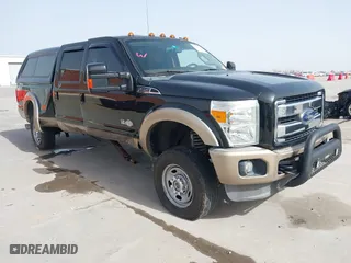 2014 Ford Super Duty F-250 SRW XL with VIN 1FT7W2BT5EEA32064, listed as a IAAI auction lot 41806126 with 156,511 mi miles. Bid and sale history available at carsss.com. Image 1.