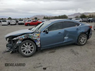 2016 Mazda Mazda6 i Sport with VIN JM1GJ1U56G1416419, listed as a Copart auction lot 47864265 with 134,876 mi miles and Salvage Title. Bid and sale history available at carsss.com. Image 1.