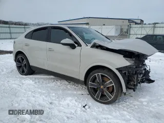 2021 Porsche Cayenne with VIN WP1BA2AY6MDA41252, listed as a Copart auction lot 44634365 with Not provided miles and Salvage title. Bid and sale history available at DreamBid. Image 4.
