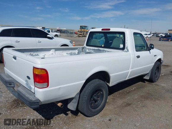 1999 Ford Ranger XL with VIN 1FTYR10C0XUA36539, listed as a IAAI auction lot 41865437 with 246,810 mi miles. Bid and sale history available at carsss.com. Image 4.