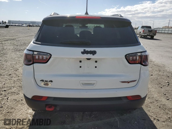 2020 Jeep Compass Trailhawk z VIN 3C4NJDDB1LT221636, wystawiony jako Copart lot #65008835 z przebiegiem 24 291 mil mil oraz Szkoda całkowita • Salvage title. Historia ofert i sprzedaży dostępna na DreamBid. Obrazek 6.