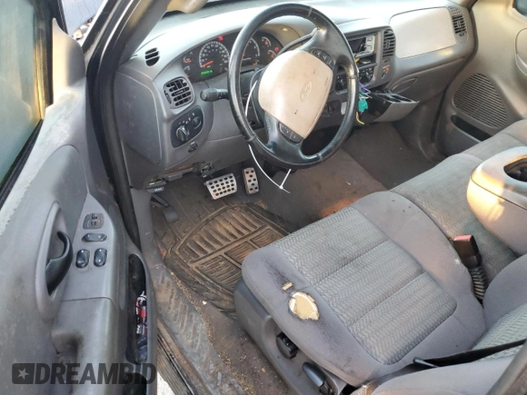 2002 Ford F-150 XL with VIN 2FTRX08L72CA44252, listed as a Copart auction lot 77344214 with 255,001 mi miles and Clean title. Bid and sale history available at DreamBid. Image 8.
