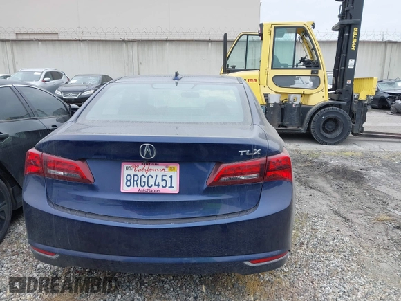 2017 Acura TLX with VIN 19UUB1F30HA001577, listed as a IAAI auction lot 41831495 with 78,183 mi miles. Bid and sale history available at carsss.com. Image 17.