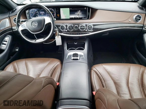 2017 Mercedes-Benz S 550 with VIN WDDUG8CB0HA322299, listed as a Copart auction lot 44049715 with 107,599 mi miles and Salvage Title. Bid and sale history available at carsss.com. Image 8.