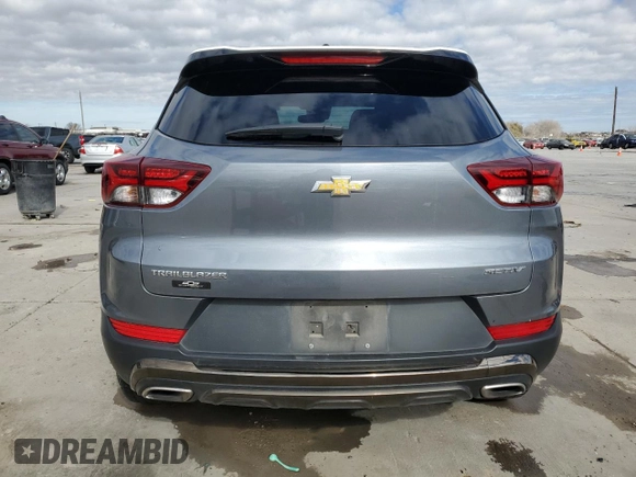 2022 Chevrolet TrailBlazer ACTIV with VIN KL79MVSL0NB055797, listed as a Copart auction lot 89179365 with 89,070 mi miles and Salvage Title. Bid and sale history available at carsss.com. Image 6.