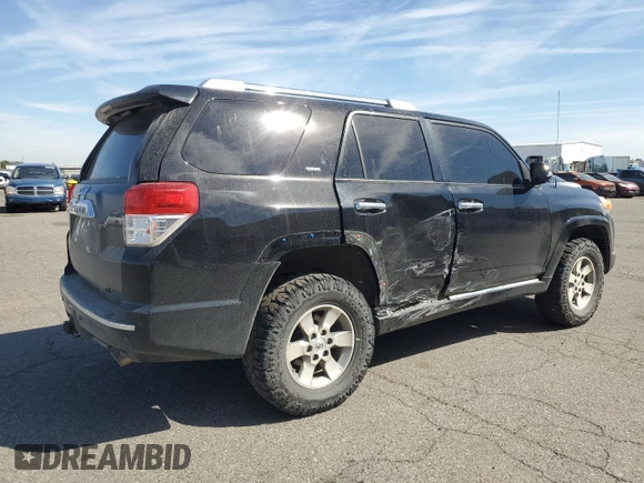 2011 Toyota 4Runner Trail with VIN JTEBU5JR7B5039144, listed as a Copart auction lot 55885955 with 182,980 mi miles and Salvage title. Bid and sale history available at DreamBid. Image 3.