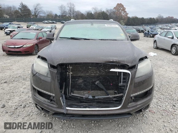 2011 Audi Q7 3.0L TDI Premium Plus with VIN WA1LMAFE0BD003626, listed as a Copart auction lot 82986124 with 142,483 mi miles and Salvage Title. Bid and sale history available at carsss.com. Image 5.