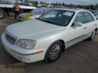 2005 Hyundai XG350 with VIN KMHFU45E95A413039, listed as a IAAI auction lot 41573746 with 167,306 mi miles. Bid and sale history available at carsss.com. Image 2.