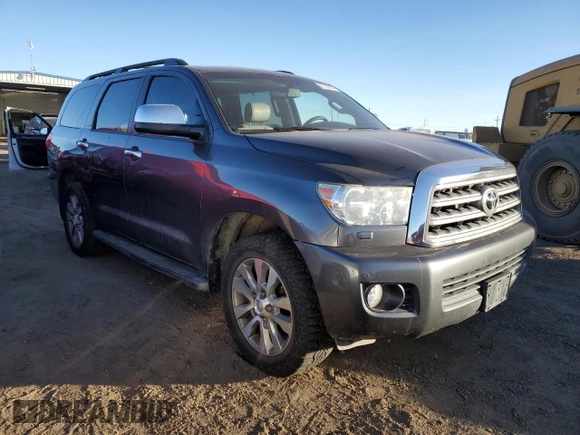 2015 Toyota Sequoia Limited with VIN 5TDJW5G13FS124445, listed as a Copart auction lot 87458304 with 120,030 mi miles and Salvage Title. Bid and sale history available at carsss.com. Image 4.