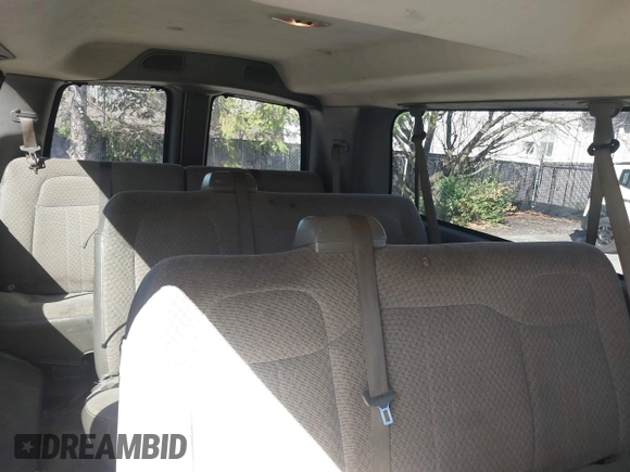 2016 Chevrolet Express Passenger LT with VIN 1GAZGPFGXG1284346, listed as a IAAI auction lot 41844084 with 74,555 mi miles and . Bid and sale history available at DreamBid. Image 18.