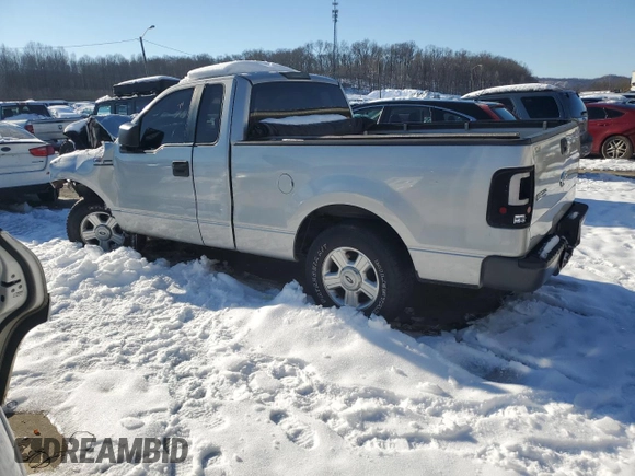 2007 Ford F-150 XL with VIN 1FTRF12247KD34976, listed as a Copart auction lot 41481905 with 115,139 mi miles and Salvage Title. Bid and sale history available at carsss.com. Image 2.