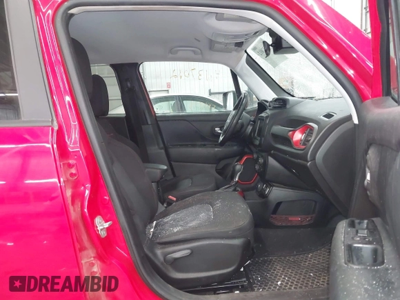 2019 Jeep Renegade Trailhawk with VIN ZACNJBC16KPK31076, listed as a IAAI auction lot 41137012 with 92,740 mi miles and . Bid and sale history available at DreamBid. Image 5.