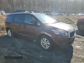 2016 Kia Sedona LX with VIN KNDMB5C14G6092198, listed as a Copart auction lot 51448375 with 123,886 mi miles and Clean Title. Bid and sale history available at carsss.com. Image 4.