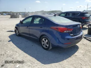 2015 Hyundai Elantra SE with VIN 5NPDH4AE6FH633013, listed as a Copart auction lot 62235615 with 126,123 mi miles and Clean title. Bid and sale history available at DreamBid. Image 2.
