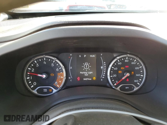 2022 Jeep Renegade Sport with VIN ZACNJDA15NPN73878, listed as a Copart auction lot 43328035 with 54,274 mi miles and Salvage title. Bid and sale history available at DreamBid. Image 9.
