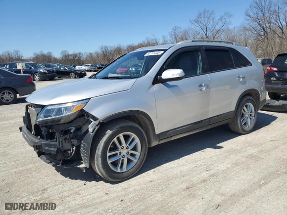 2014 Kia Sorento LX with VIN 5XYKT3A66EG491941, listed as a Copart auction lot 50756305 with NaN miles and Salvage Title. Bid and sale history available at carsss.com. Image 1.