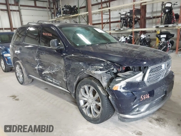 2018 Dodge Durango SXT с VIN 1C4RDJAG6JC198516, выставлен на аукционе IAAI как лот 41505826 с пробегом 142 361 миль миль и . История ставок и продаж доступна на DreamBid. Изображение 1.