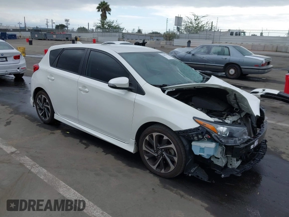 2016 Scion iM z VIN JTNKARJE3GJ518480, wystawiony jako IAAI lot #41469195 z przebiegiem 73 451 mil mil oraz . Historia ofert i sprzedaży dostępna na DreamBid. Obrazek 1.