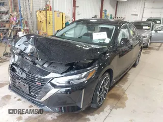 2025 Nissan Sentra SR with VIN 3N1AB8DV2SY306941, listed as a IAAI auction lot 42194726 with 2,509 mi miles and . Bid and sale history available at DreamBid. Image 2.