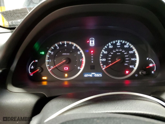 2011 Honda Accord Cpe EX-L with VIN 1HGCS2B83BA002281, listed as a Copart auction lot 48670585 with 122,446 mi miles and Salvage Title. Bid and sale history available at carsss.com. Image 9.