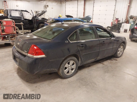 2007 Chevrolet Impala LT with VIN 2G1WT58KX79287778, listed as a IAAI auction lot 41937641 with 160,826 mi miles and . Bid and sale history available at DreamBid. Image 4.
