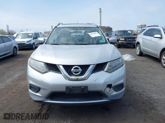 2015 Nissan Rogue SL with VIN 5N1AT2MV7FC764959, listed as a IAAI auction lot 41997813 with 37,129 mi miles and . Bid and sale history available at carsss.com. Image 12.