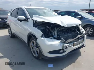 2017 Honda HR-V EX with VIN 3CZRU5H55HM725217, listed as a IAAI auction lot 42018861 with 60,980 mi miles. Bid and sale history available at carsss.com. Image 1.