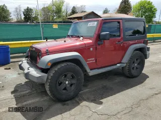 2012 Jeep Wrangler Sport with VIN 1C4AJWAG4CL278063, listed as a Copart auction lot 56313005 with 109,998 mi miles and Salvage title. Bid and sale history available at DreamBid. Image 1.