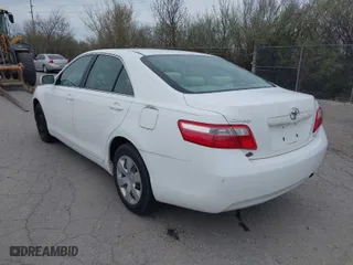 2007 Toyota Camry CE with VIN 4T1BE46K57U727322, listed as a IAAI auction lot 37779366 with 130,795 mi miles. Bid and sale history available at carsss.com. Image 3.