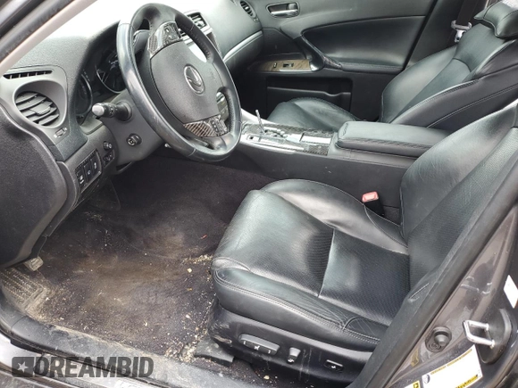 2012 Lexus IS 350 with VIN JTHCE5C23C5002775, listed as a Copart auction lot 48467885 with Not provided miles and Clean title. Bid and sale history available at DreamBid. Image 7.
