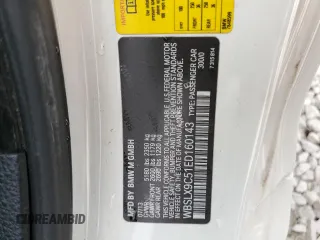 2014 BMW M6 z VIN WBSLX9C51ED160143, wystawiony jako Copart lot #73044214 z przebiegiem 91 717 mil mil oraz Szkoda całkowita • Salvage title. Historia ofert i sprzedaży dostępna na DreamBid. Obrazek 12.