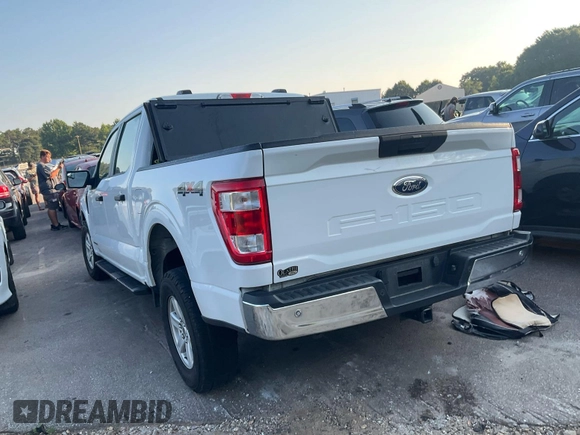 2022 Ford F-150 XL with VIN 1FTFW1ED8NFC41240, listed as a IAAI auction lot 42792652 with 46,947 mi miles and . Bid and sale history available at DreamBid. Image 28.