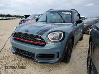 2023 MINI Countryman John Cooper Works with VIN WMZ33BS09P3R15676, listed as a Copart auction lot 74010374 with 0 mi miles and Non Repairable. Bid and sale history available at carsss.com. Image 1.