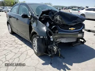 2020 Chevrolet Sonic LT with VIN 1G1JD5SB7L4101000, listed as a Copart auction lot 52336625 with 57,265 mi miles and Salvage title. Bid and sale history available at DreamBid. Image 11.