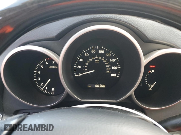 2007 Lexus SC 430 with VIN JTHFN45Y879012287, listed as a Copart auction lot 84038734 with 80,308 mi miles and Salvage Title. Bid and sale history available at DreamBid. Image 9.