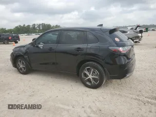 2023 Honda HR-V EX-L with VIN 3CZRZ1H7XPM731623, listed as a Copart auction lot 55638795 with 19,955 mi miles and Salvage title. Bid and sale history available at DreamBid. Image 2.
