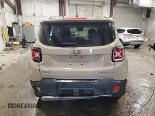 2015 Jeep Renegade Limited with VIN ZACCJBDT8FPB77845, listed as a Copart auction lot 57992125 with 86,705 mi miles and Non repairable. Bid and sale history available at DreamBid. Image 6.