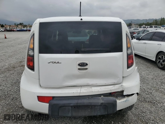 2010 Kia Soul + with VIN KNDJT2A24A7703973, listed as a Copart auction lot 53361155 with 162,712 mi miles and Salvage Title. Bid and sale history available at carsss.com. Image 6.