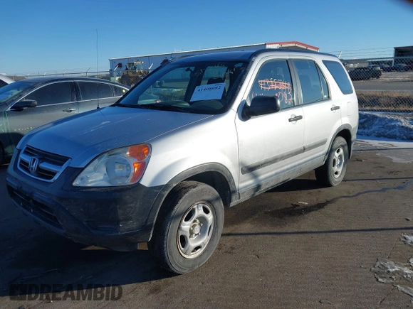 2003 Honda CR-V LX with VIN SHSRD77493U136123, listed as a IAAI auction lot 41408082 with Not Provided miles and . Bid and sale history available at carsss.com. Image 2.