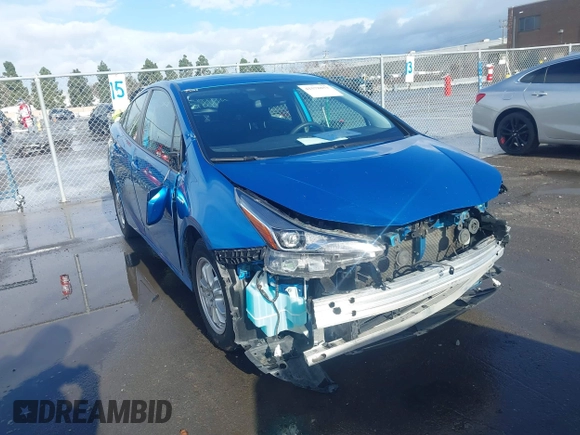 2020 Toyota Prius L Eco z VIN JTDKARFU1L3111938, wystawiony jako IAAI lot #41578853 z przebiegiem 117 641 mil mil oraz . Historia ofert i sprzedaży dostępna na DreamBid. Obrazek 1.