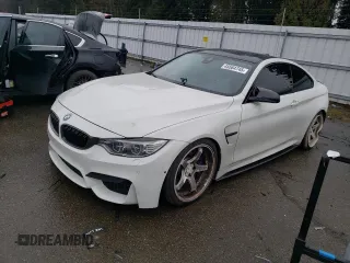 2015 BMW M4 with VIN WBS3R9C53FK332387, listed as a Copart auction lot 45564745 with 65,759 mi miles and Salvage Title. Bid and sale history available at carsss.com. Image 1.
