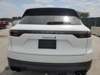 2023 Porsche Cayenne with VIN WP1AA2AY9PDA03207, listed as a Copart auction lot 54134635 with 19,526 mi miles and Salvage title. Bid and sale history available at DreamBid. Image 6.