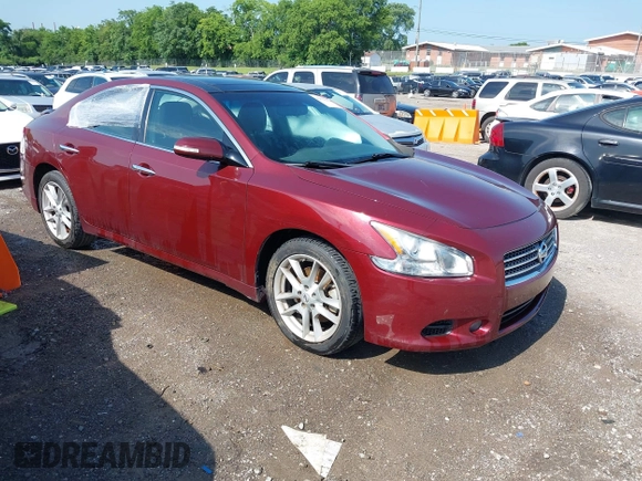 2010 Nissan Maxima SV with VIN 1N4AA5AP5AC869905, listed as a IAAI auction lot 42575918 with 111,181 mi miles and . Bid and sale history available at DreamBid. Image 1.