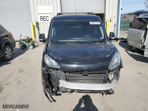 2015 Ram ProMaster City Cargo Van Tradesman SLT with VIN ZFBERFBT6F6A47390, listed as a Copart auction lot 48284185 with 97,410 mi miles and Salvage Title. Bid and sale history available at carsss.com. Image 5.